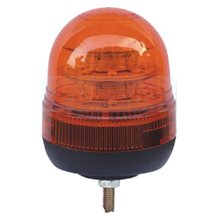 12v/24v Single Bolt Mounting LED Flashing Amber Beacon ECE R10 & R65